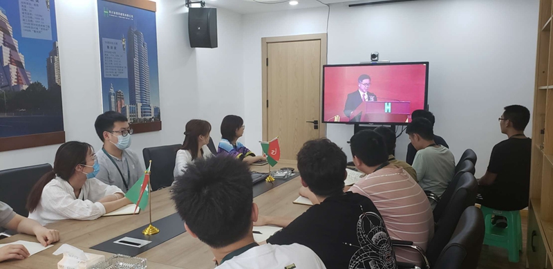 重庆工程公司组织观看集团成立70周年大会直播 重庆工程公司组织观看集团成立70周年大会直播